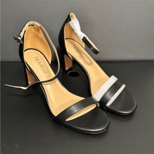Round Toe High Heeled Sandal